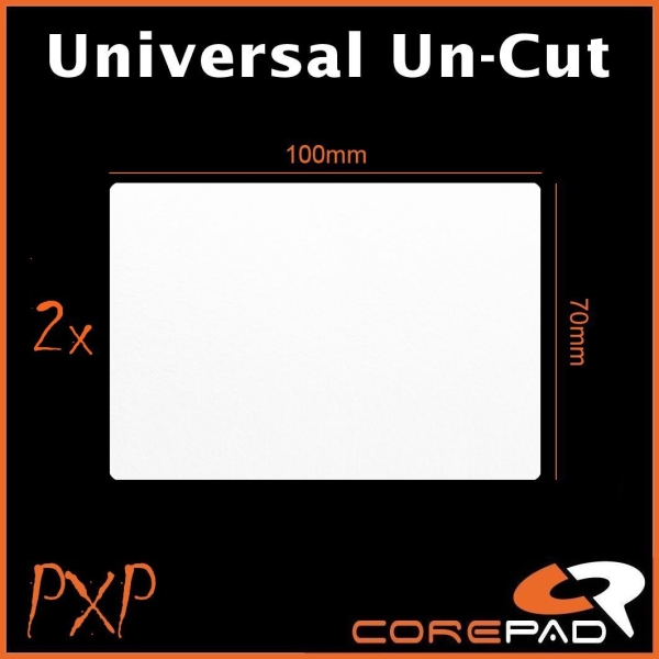 Corepad PXP Plain Pure Xtra Extra Performance Grips Mouse Grip Tape Pulsar Supergrip Universal Un Cut DIY Keyboard Mouse Mice